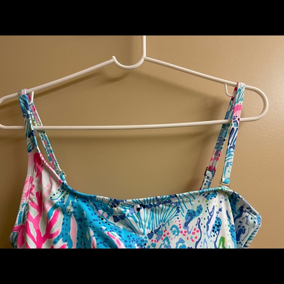 Lilly Pulitzer Larue Multi Swimsuit FREE SHIPPING - Picture 7 of 10
